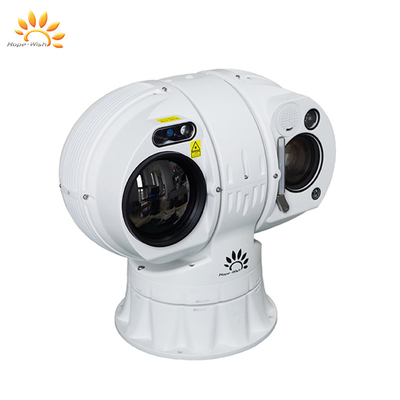 Rango de detección de 5-10km 25° Campo de visión Cámara térmica con enfoque manual Cámara inteligente IOT multi-sensor