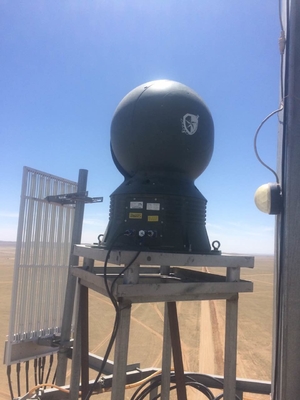 Termal multi de la gama larga del sensor del grado militar, cámara de seguridad del laser del GIROCOMPÁS de PTZ