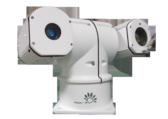 Zoom óptico montado vehículo de la gama larga 30 de la cámara del laser de PTZ para la patrulla de la policía
