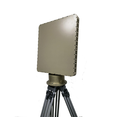 Radar de detección de drones 360° Ángulo de cobertura de azimuth Radar de drones