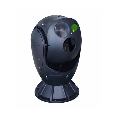 Cámara de vigilancia térmica de larga distancia con rango espectral de 7,5 a 14 μm y 360 ° de rotación continua