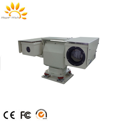 Cámara dual del montaje del vehículo de la cámara de la toma de imágenes térmica de la vigilancia de la patrulla fronteriza del sensor