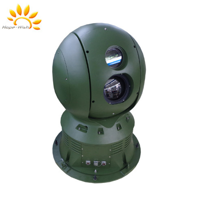 Cámara CCTV termal/cámara de red termal para el acoplamiento del radar de la seguridad de fronteras