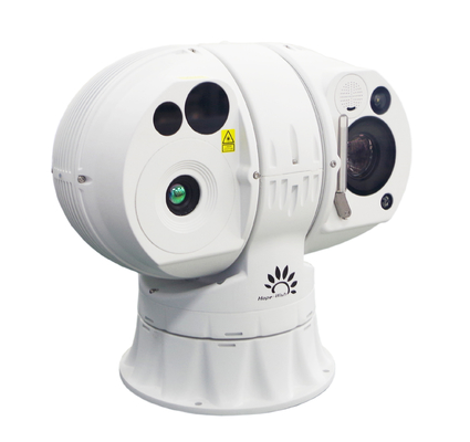 Sistema de vigilancia térmica de largo alcance con proceso de imagen térmica y alcance de detección de hasta 5 km