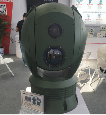 Carcasa esférica del sistema de vigilancia térmica de seguimiento automático con varillaje de radar