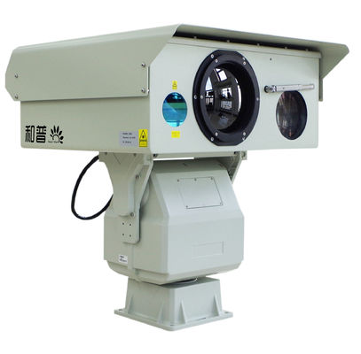 La cámara de imagen térmica PTZ de larga distancia ofrece una velocidad de fotogramas perfecta para la vigilancia del embalse.