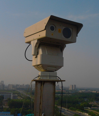 Cámara infrarroja del laser de la gama larga de la visión nocturna PTZ para la vigilancia de la frontera de los 2km
