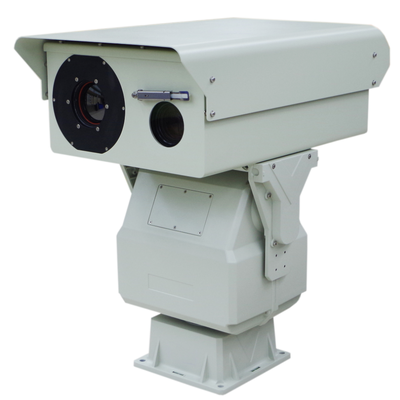Cámara térmica con Sensor Dual de larga distancia, cámara de imagen térmica PTZ, alarma de detección de movimiento para monitoreo de seguridad perimetral